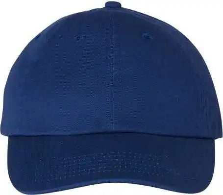 Valucap Vc300a Adult Bio-washed Classic Dads Cap - Royal - 6 5/8’’ - 7 3/8’’