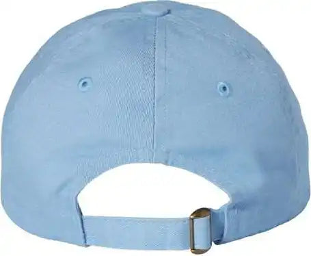Valucap Vc300a Adult Bio Washed Classic Dads Cap Sky Blue Columbia / 6 5/8’’ 7 3/8’’