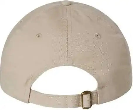 Valucap Vc300a Adult Bio-washed Classic Dads Cap - Stone - Ivory / 6 5/8’’ - 7 3/8’’