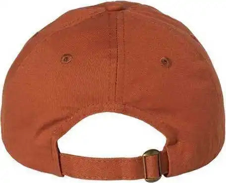 Valucap Vc300a Adult Bio-washed Classic Dads Cap - Texas Orange - 6 5/8’’ - 7 3/8’’
