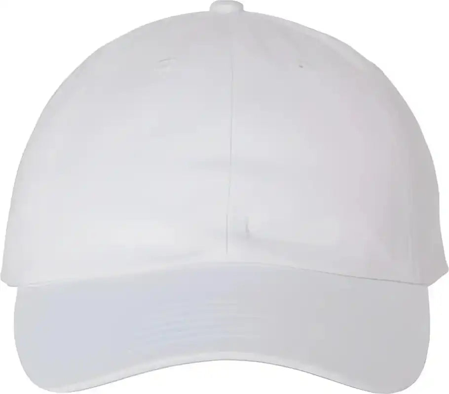 Valucap Vc300a Adult Bio Washed Classic Dads Cap White / 6 5/8’’ 7 3/8’’