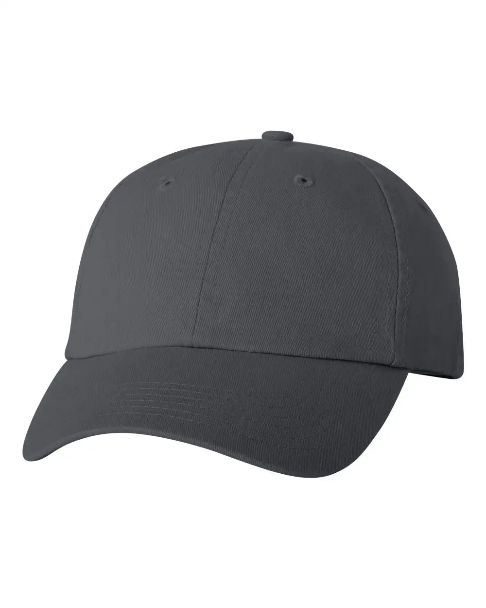Valucap Vc300a Bio-washed Classic Dad Cap - Charcoal