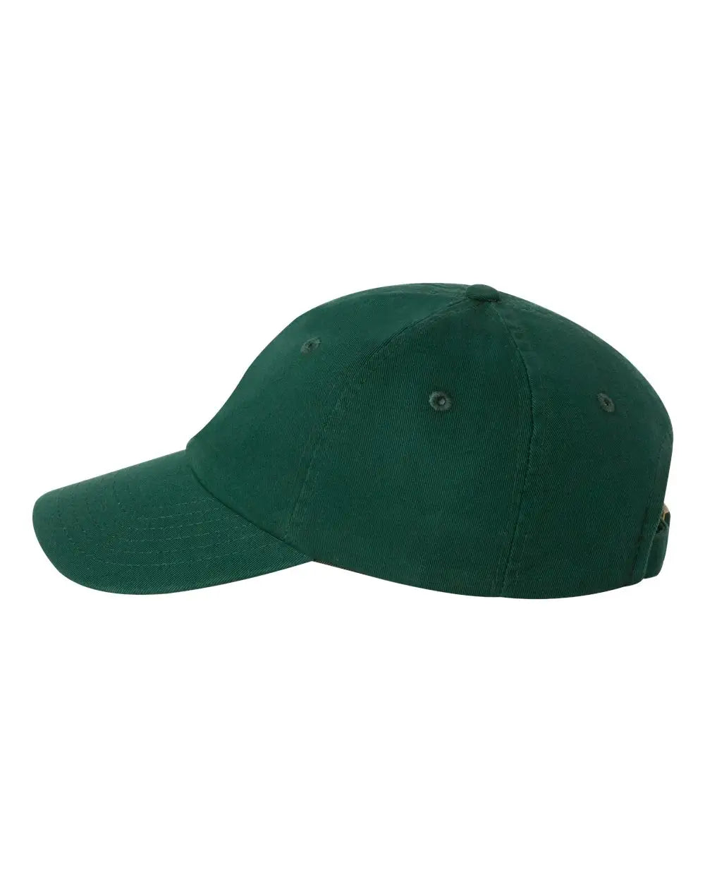 Valucap Vc300a Bio-washed Classic Dad Cap - Forest Green - one Size Fits Most