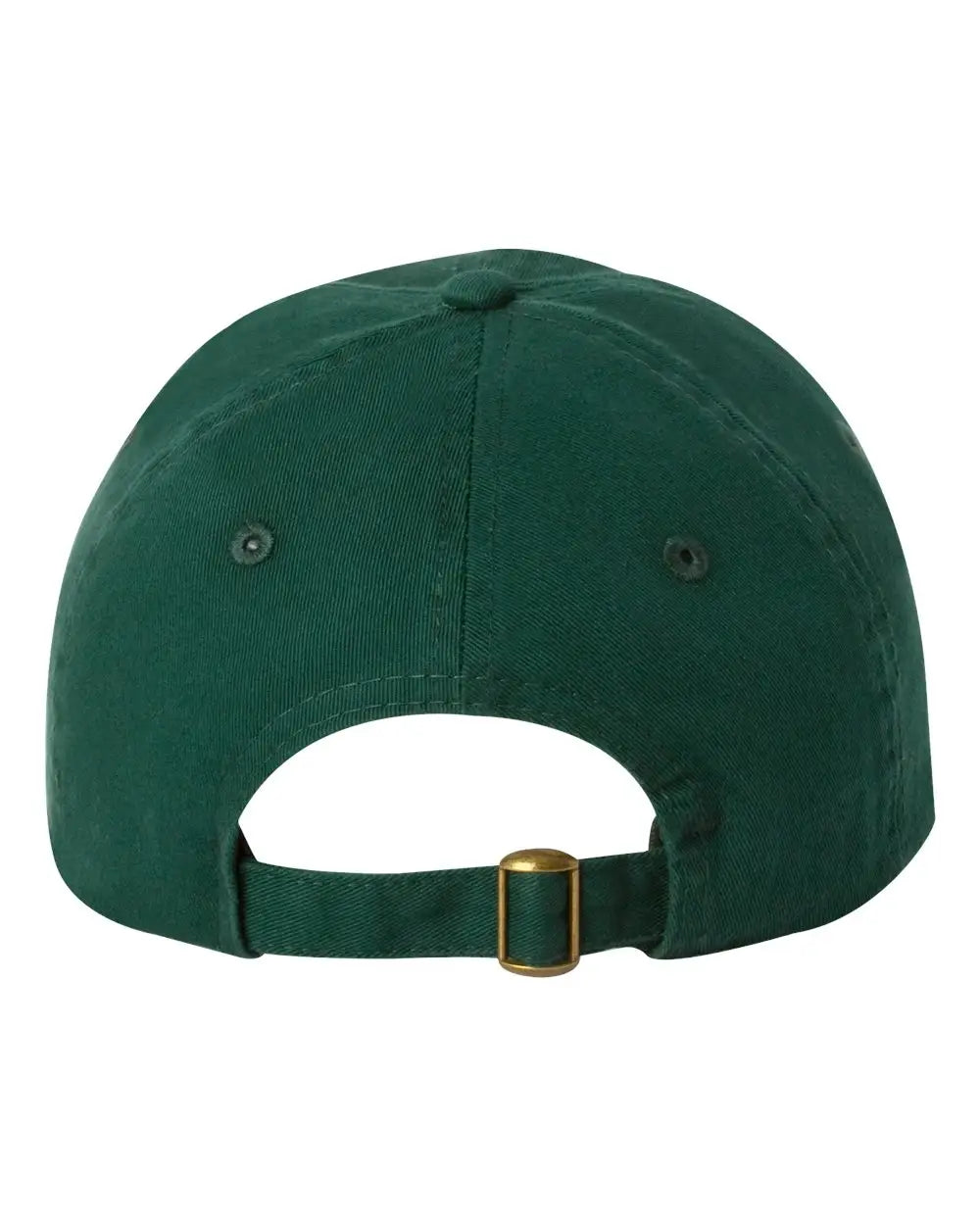 Valucap Vc300a Bio-washed Classic Dad Cap - Forest Green - one Size Fits Most