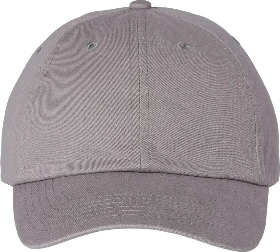 Valucap Vc300a Bio-washed Classic Dad Cap - Gray - one Size Fits Most