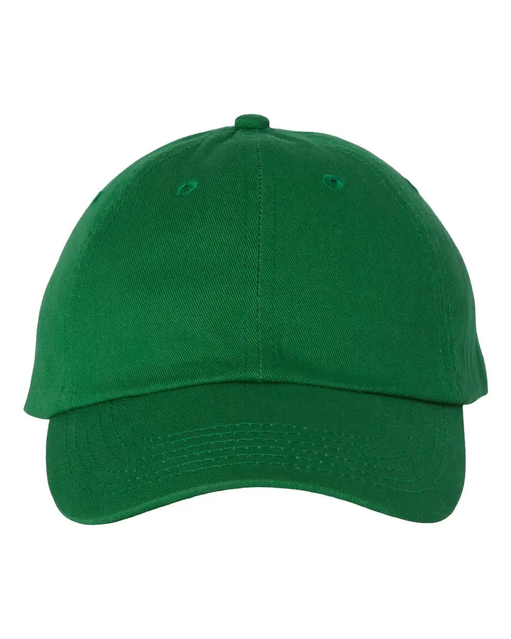 Valucap Vc300a Bio-washed Classic Dad Cap - Kelly - one Size Fits Most