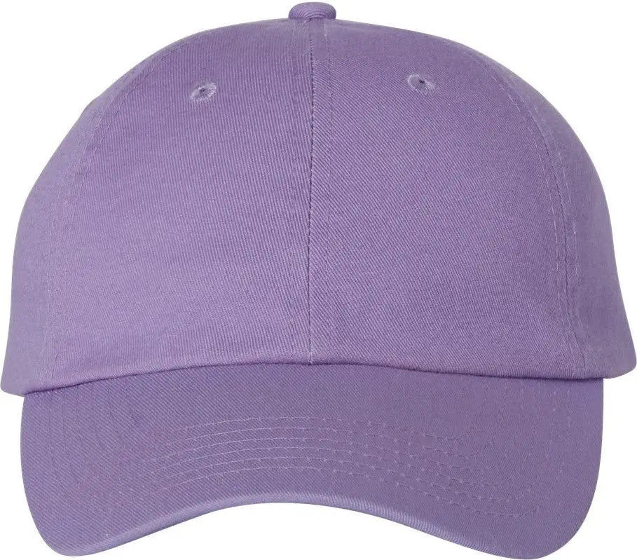 Valucap Vc300a Bio-washed Classic Dad Cap - Lavender - one Size Fits Most
