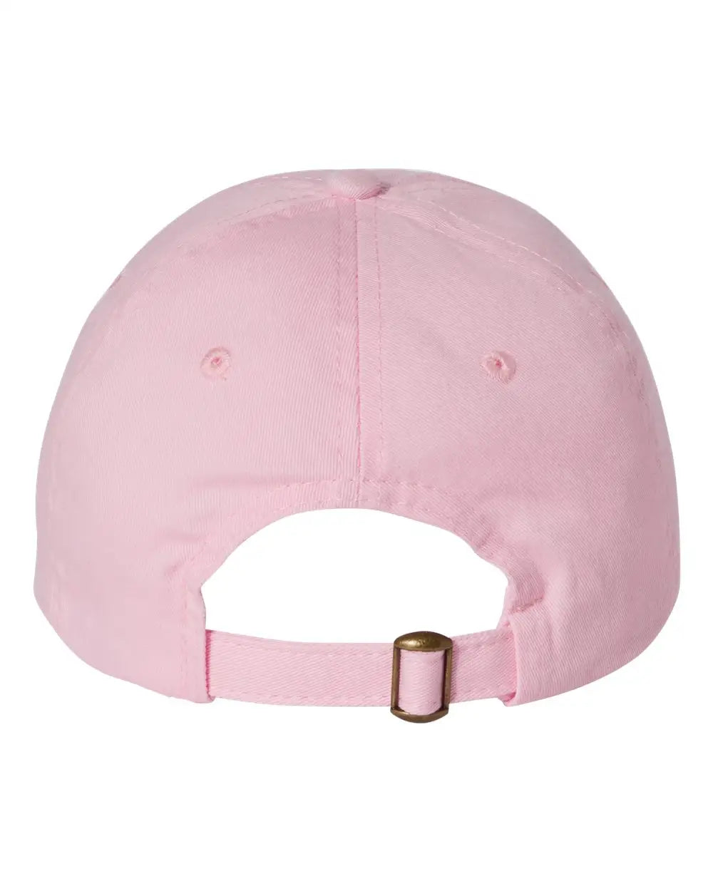 Valucap Vc300a Bio-washed Classic Dad Cap - Light Pink - one Size Fits Most