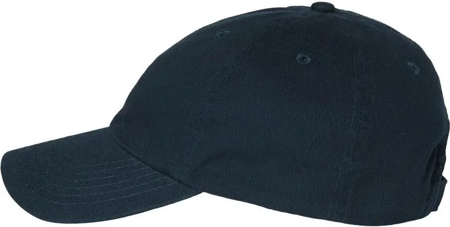 Valucap Vc300a Bio-washed Classic Dad Cap - Navy - one Size Fits Most