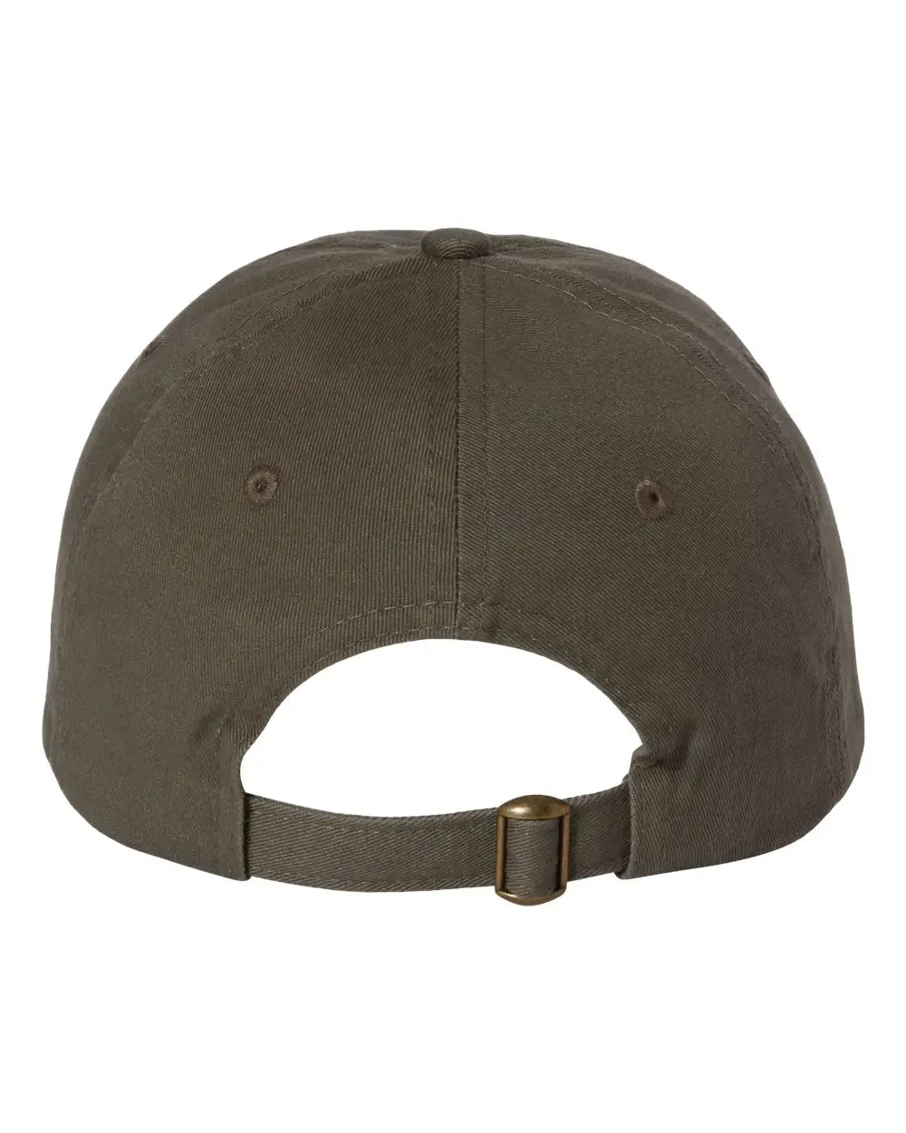 Valucap Vc300a Bio-washed Classic Dad Cap - Olive - one Size Fits Most