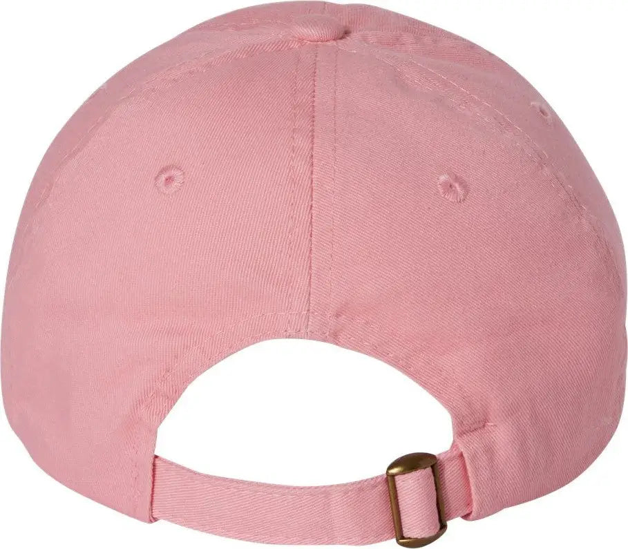 Valucap Vc300a Bio-washed Classic Dad Cap - Pink - one Size Fits Most