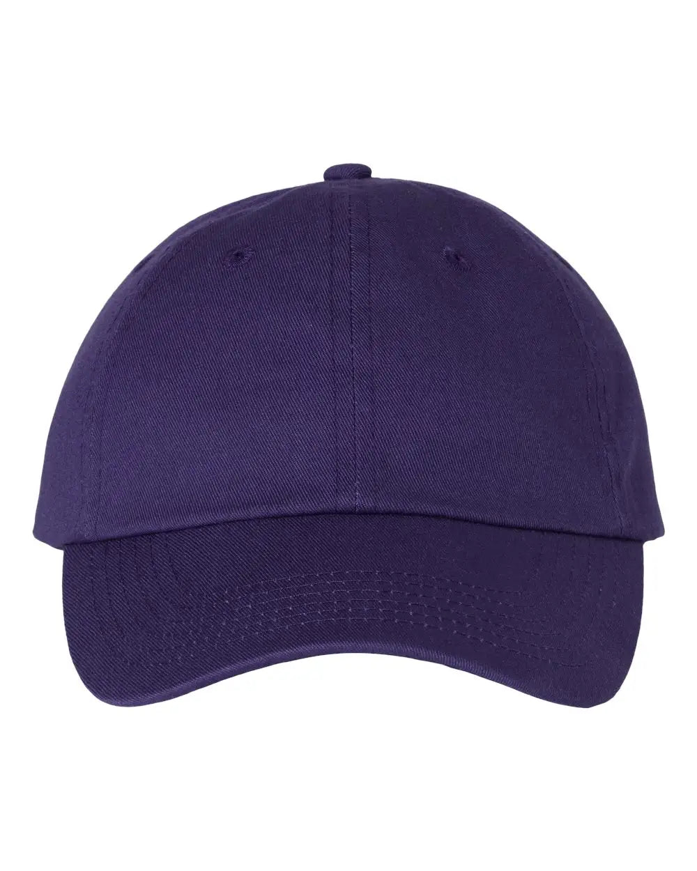 Valucap Vc300a Bio-washed Classic Dad Cap - Purple - one Size Fits Most