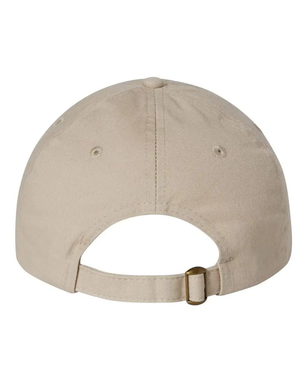 Valucap Vc300a Bio-washed Classic Dad Cap - Stone - one Size Fits Most