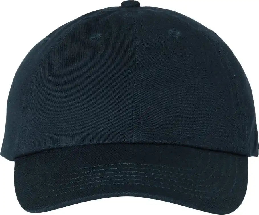 Valucap Vc300a Bio-washed Classic Dad Hat - Navy - Adjustable
