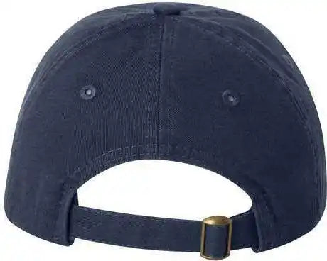 Valucap Vc300y Small Fit Bio Washed Dad’s Cap Navy / 6 5/8’’ 7 3/8’’