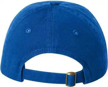 Valucap Vc300y Small Fit Bio Washed Dad’s Cap Royal / 6 5/8’’ 7 3/8’’