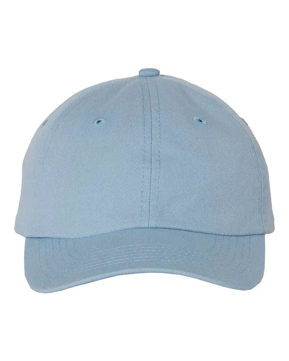 Valucap Vc300y Youth Small Fit Bio-washed Dad Cap - Baby Blue