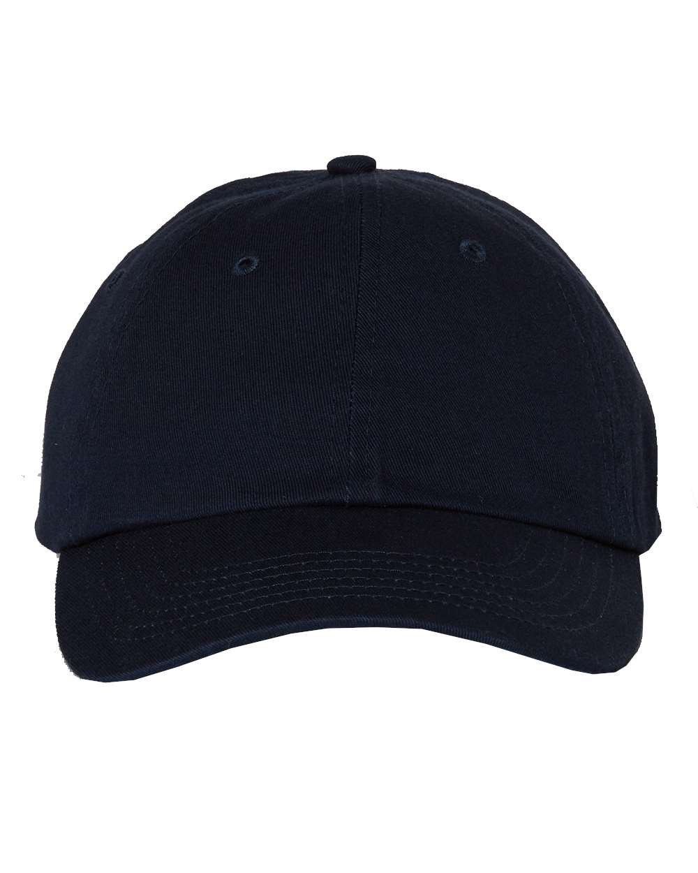 Valucap Vc350 Bio-washed Chino Twill Cap - Navy