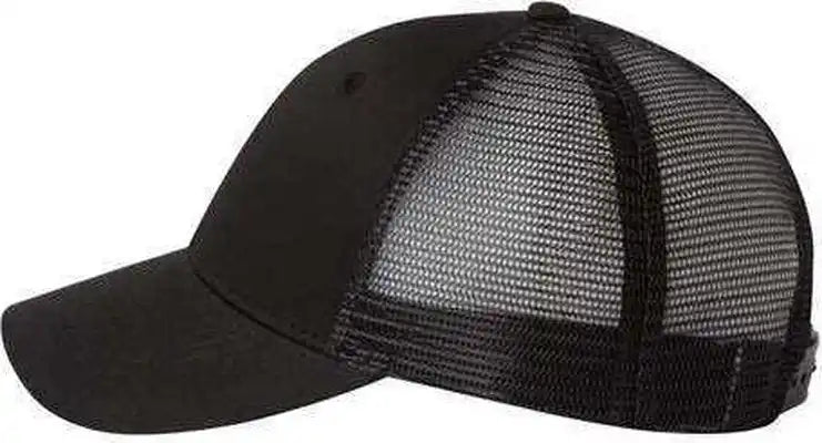 Valucap Vc400 Mesh-back Trucker Cap - Black - 6 5/8’’ - 7 3/8’’