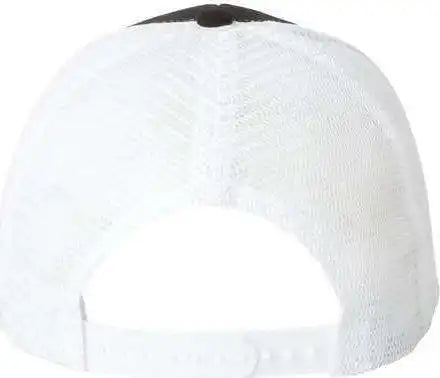 Valucap Vc400 Mesh-back Trucker Cap - Black White - 6 5/8’’ - 7 3/8’’