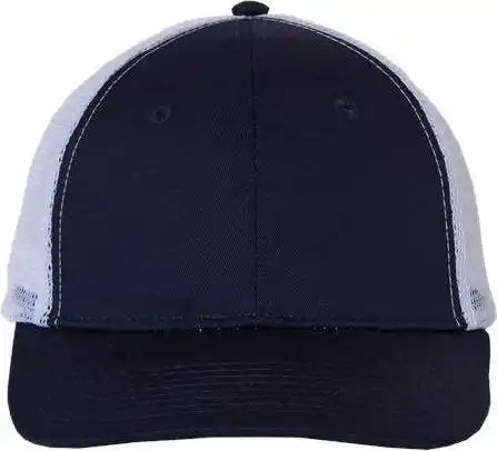 Valucap Vc400 Mesh Back Trucker Cap Navy White / 6 5/8’’ 7 3/8’’