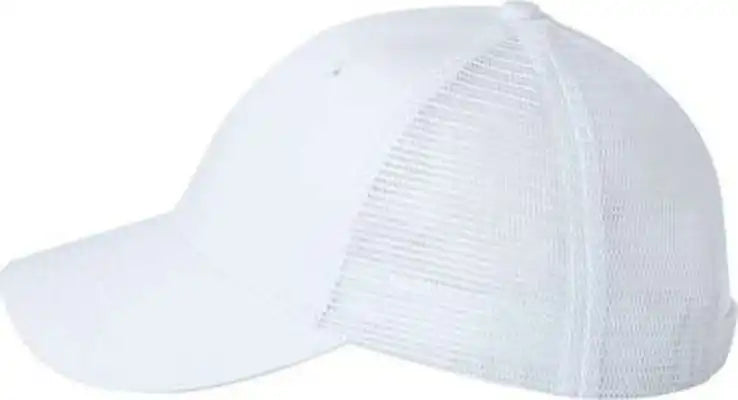 Valucap Vc400 Mesh Back Trucker Cap White / 6 5/8’’ 7 3/8’’