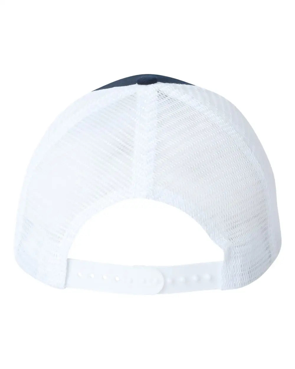 Valucap Vc400 Mesh-back Twill Trucker Cap - Navy White