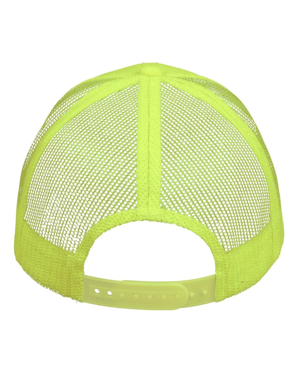 Valucap Vc400 Mesh-back Twill Trucker Cap - Neon Yellow - one Size Fits Most