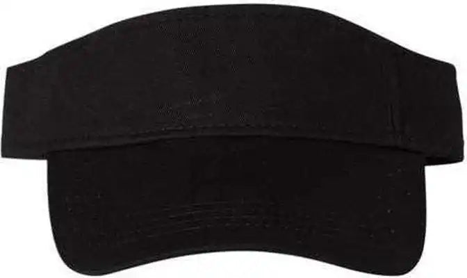 Valucap Vc500 Bio Washed Visor Black / one Size Fits Most