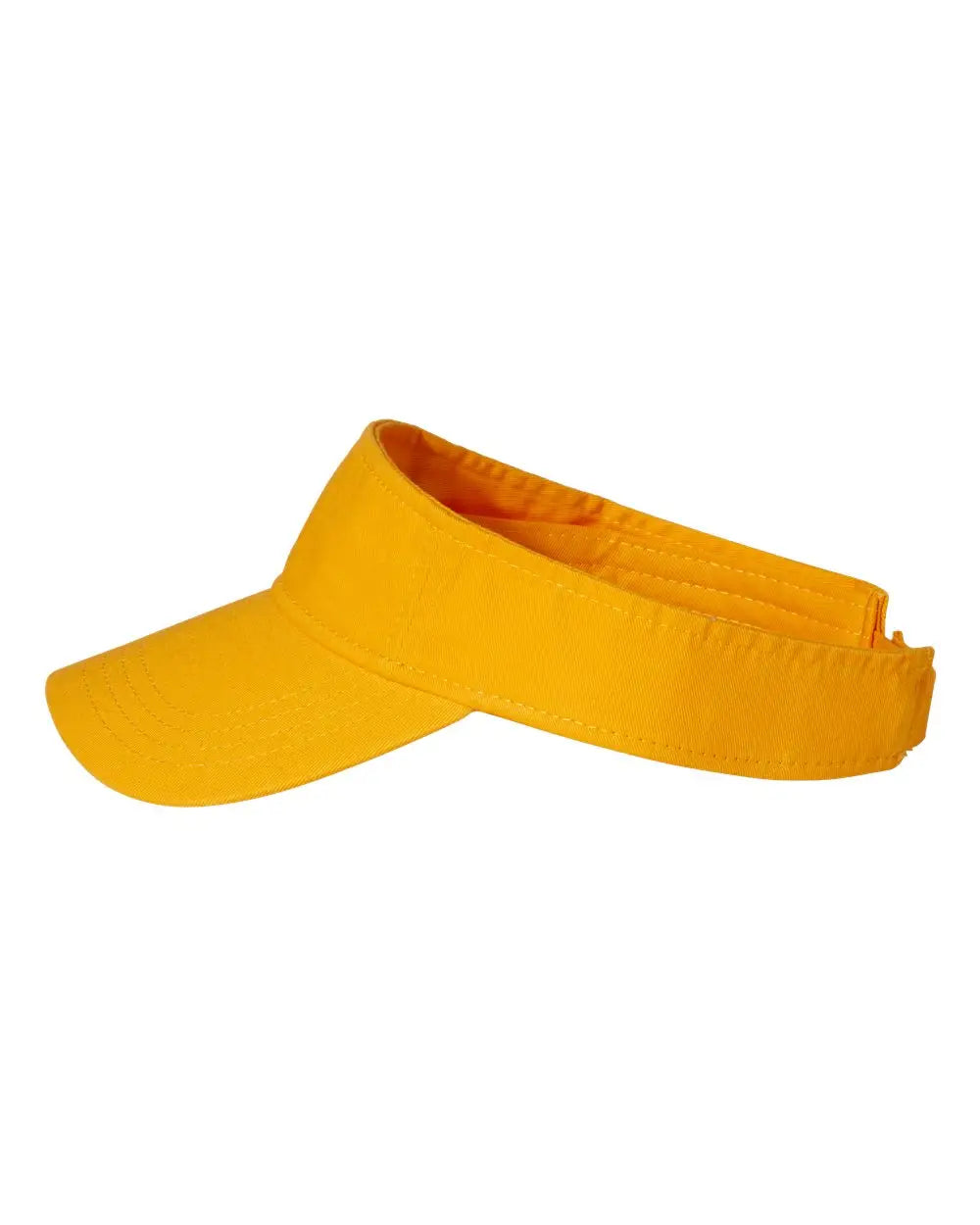 Valucap Vc500 Bio-washed Visor - Gold - one Size Fits Most