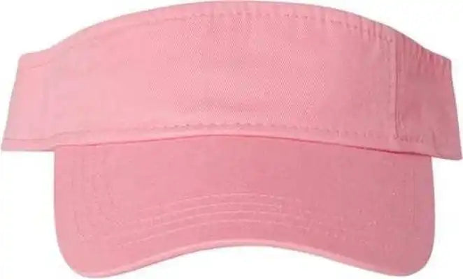 Valucap Vc500 Bio Washed Visor Pink / one Size Fits Most