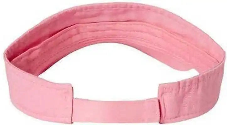 Valucap Vc500 Bio Washed Visor Pink / one Size Fits Most