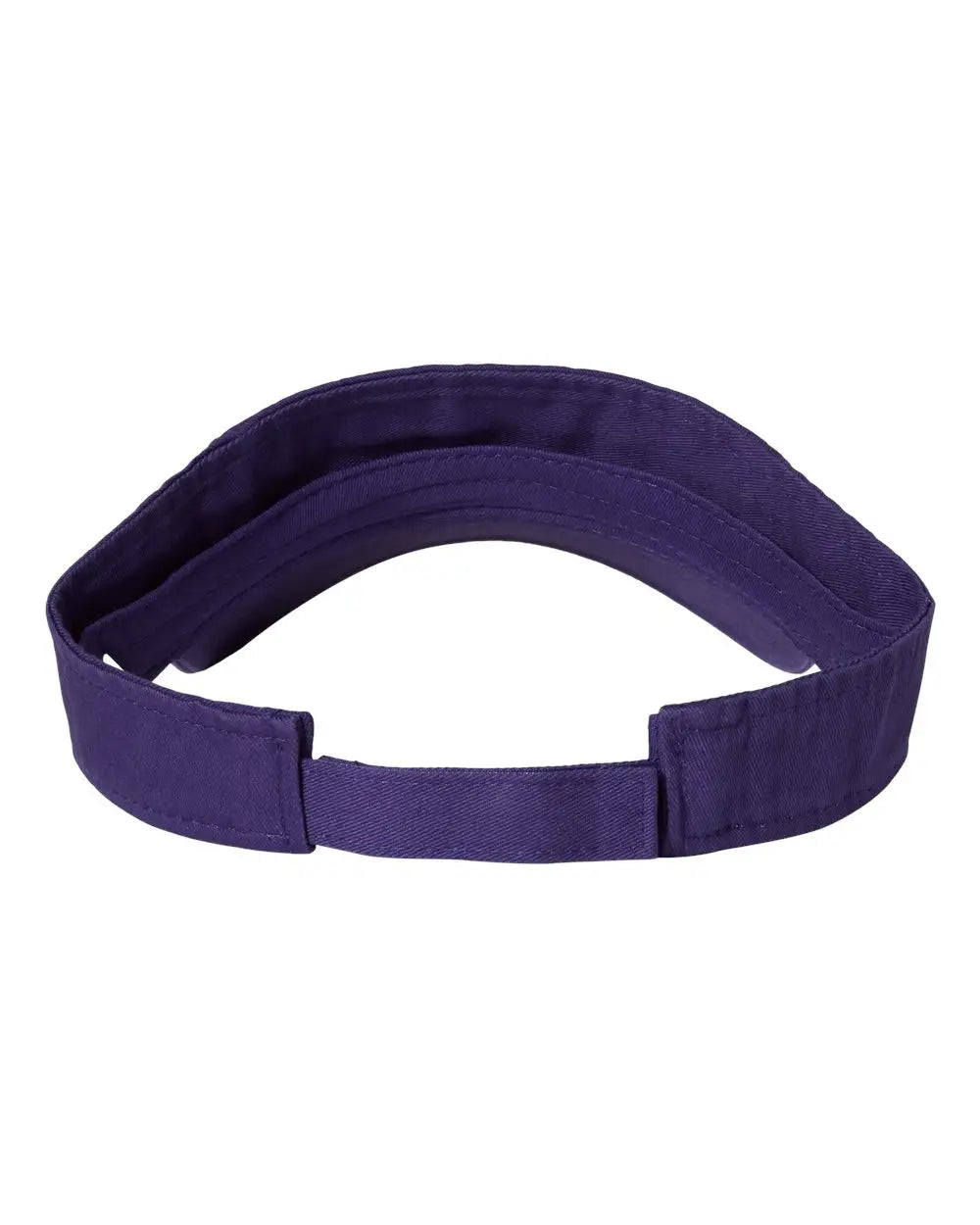 Valucap Vc500 Bio-washed Visor - Purple - one Size Fits Most
