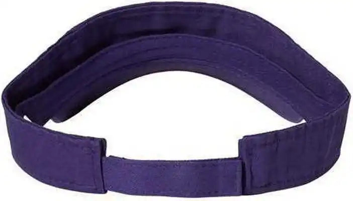Valucap Vc500 Bio Washed Visor Purple / one Size Fits Most