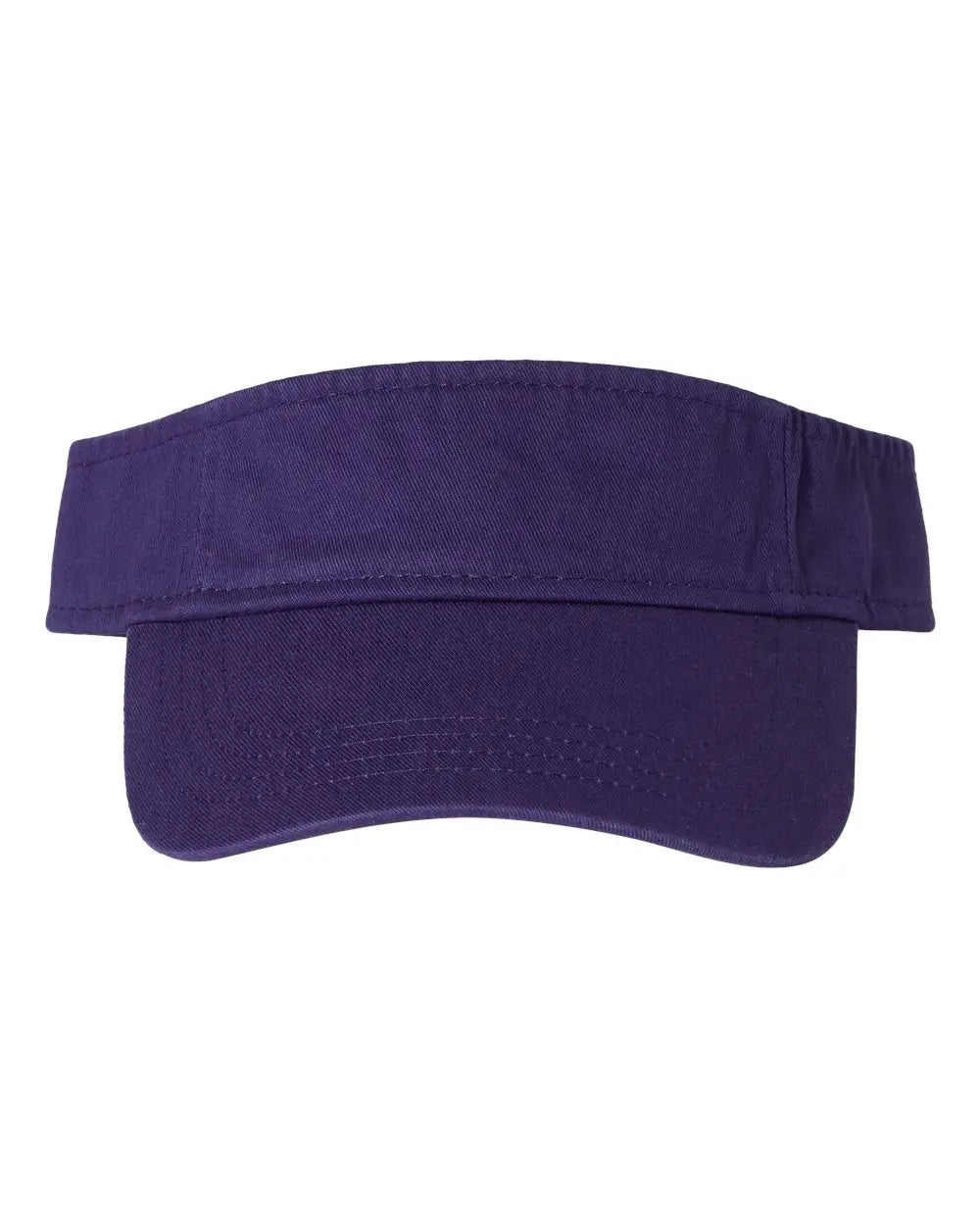 Valucap Vc500 Bio-washed Visor - Purple - one Size Fits Most