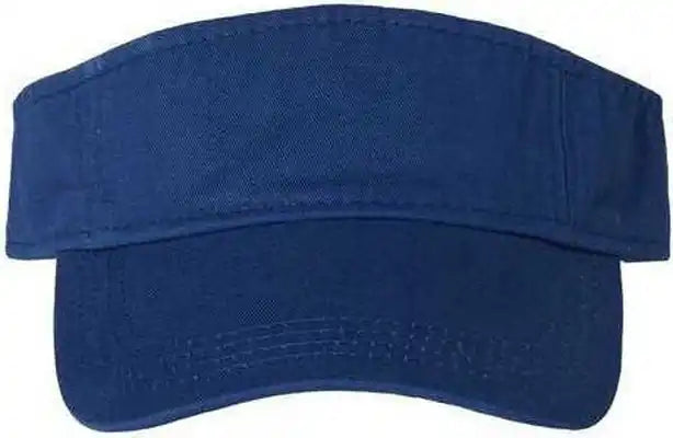 Valucap Vc500 Bio Washed Visor Royal Blue / one Size Fits Most