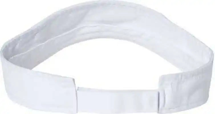 Valucap Vc500 Bio Washed Visor White / one Size Fits Most