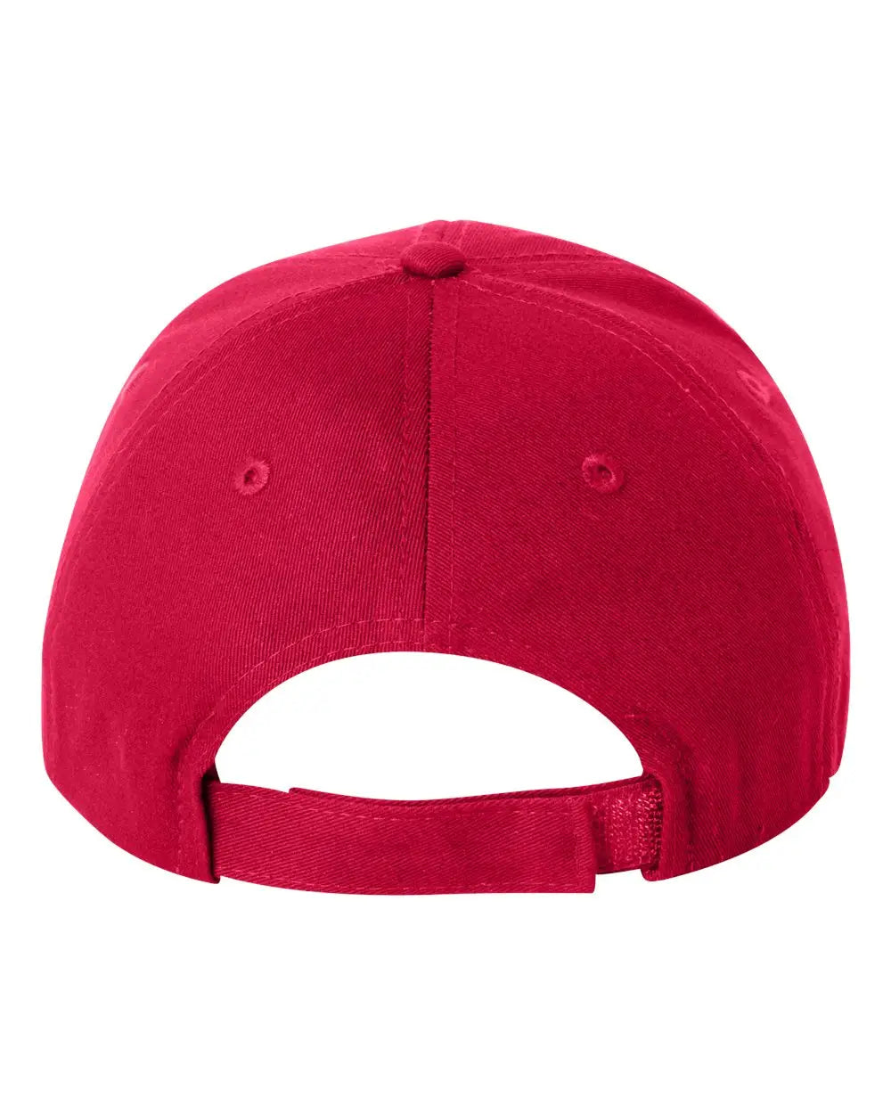 Valucap Vc600 Chino Cap - Red - one Size Fits Most