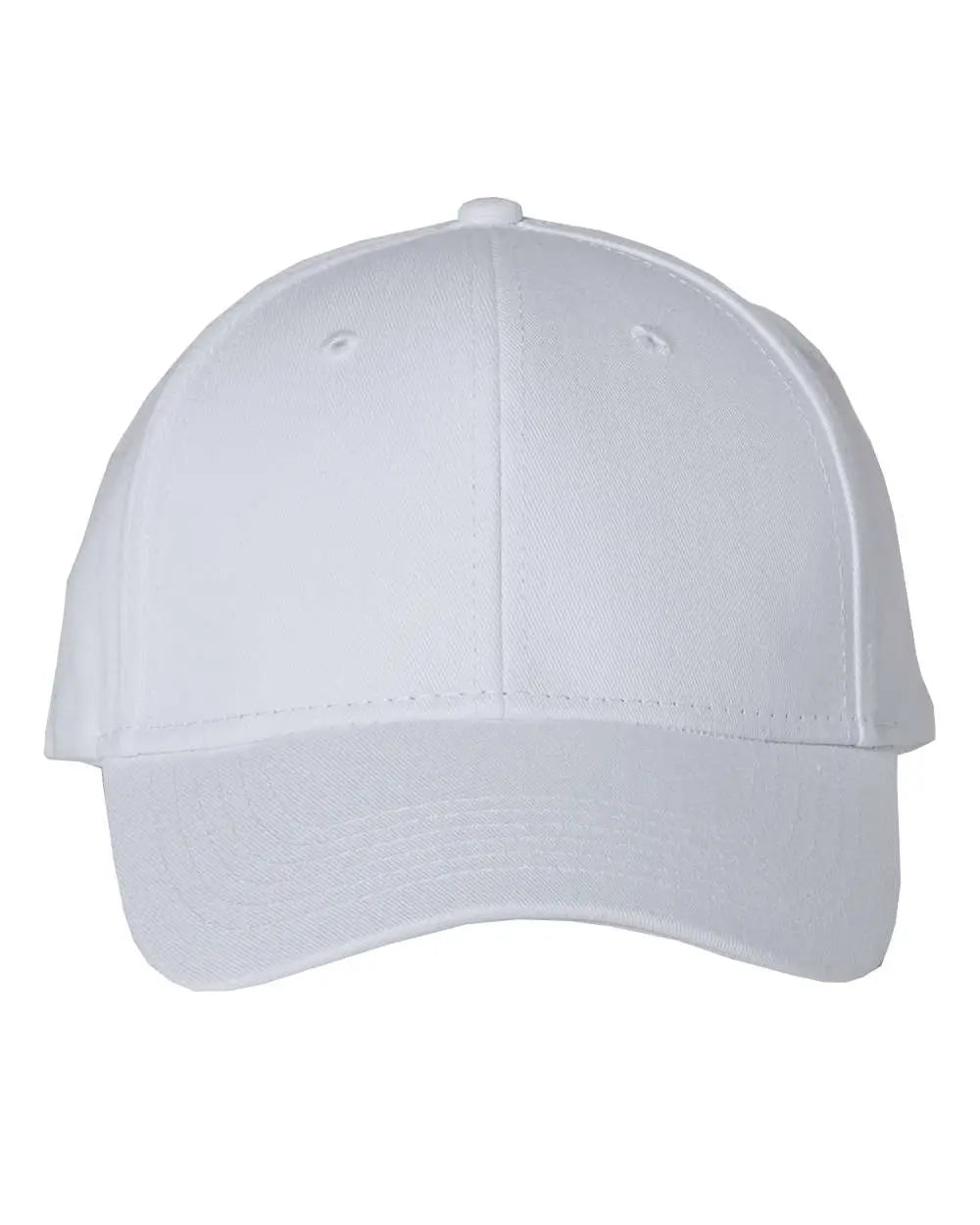 Valucap Vc600 Chino Cap - White - one Size Fits Most