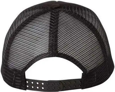 Valucap Vc700 Foam Mesh-back Trucker Cap - Black - 6 5/8’’ - 7 3/8’’
