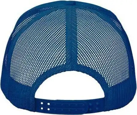 Valucap Vc700 Foam Mesh Back Trucker Cap Royal / one Size Fits Most