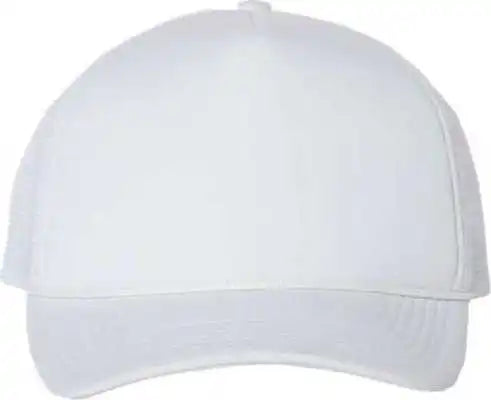 Valucap Vc700 Foam Mesh Back Trucker Cap White / one Size Fits Most