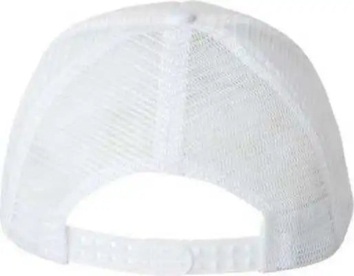 Valucap Vc700 Foam Mesh Back Trucker Cap White / one Size Fits Most