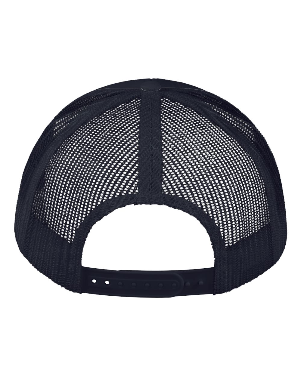 Valucap Vc955 Poly Twill Trucker Cap - Navy