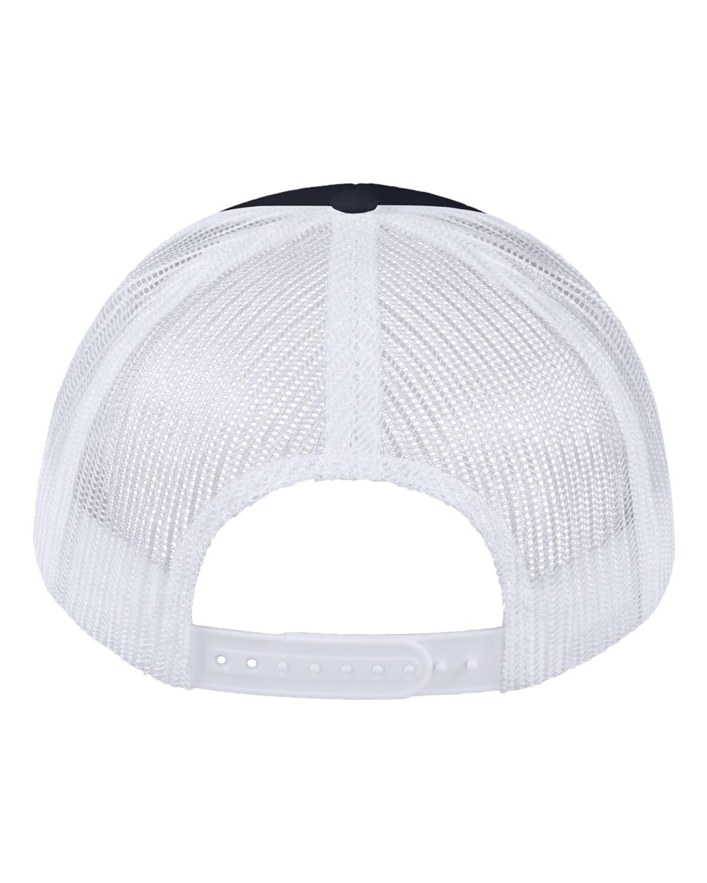 Valucap Vc955 Poly Twill Trucker Cap - Navy White