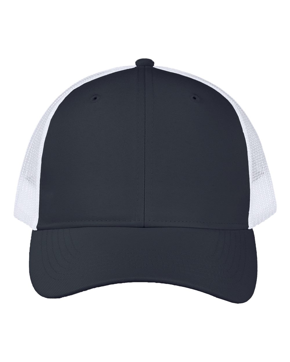 Valucap Vc955 Poly Twill Trucker Cap - Navy White