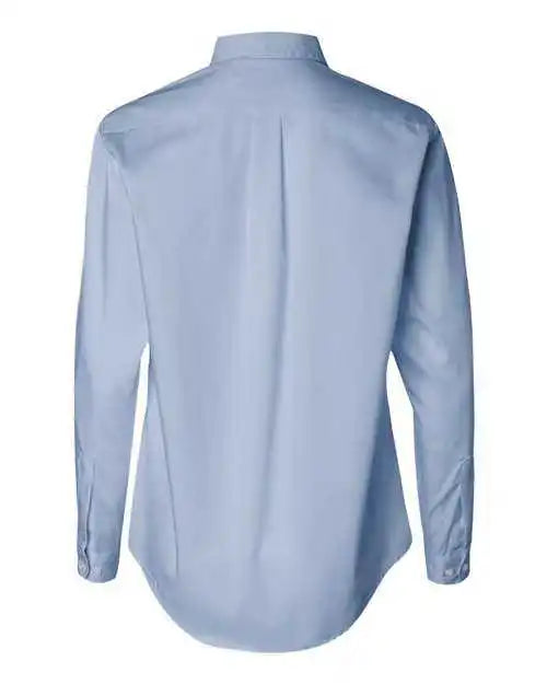 Van Heusen 13v0110 Women’s Pinpoint Oxford Shirt - Blue