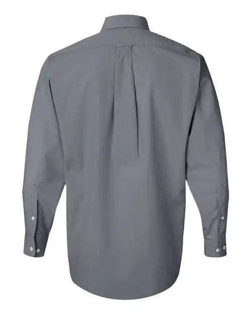 Van Heusen 13v0113 Silky Poplin Shirt - Slate