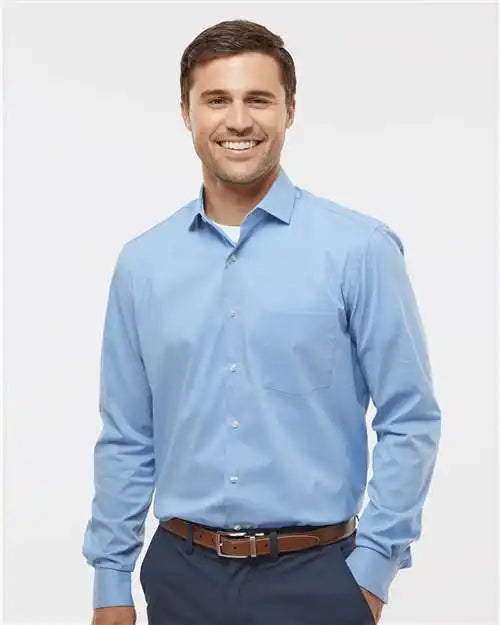 Van Heusen 13v0476 Stainshield Essential Shirt - Bel Air Blue