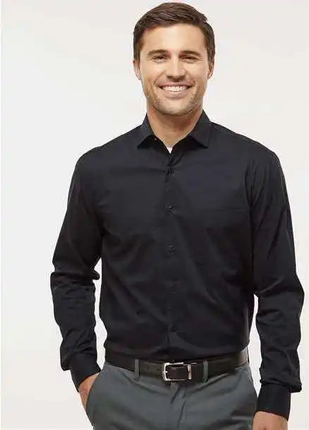 Van Heusen 13v0476 Stainshield Essential Shirt - Black